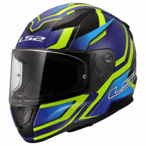 CASCO LS2 FF353 RAPID II FLITZ AMARILLO FLUOR / AZUL