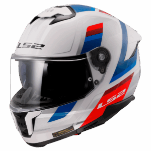 CASCO LS2 FF808 STREAM II VINTAGE BLANCO ROJO AZUL