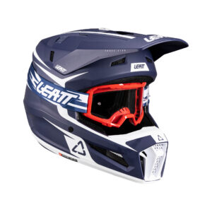 Casco Kit Moto LEATT 3.5 V26  Azul