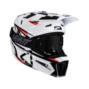 Casco Kit Moto LEATT 3.5 V26  Blanco