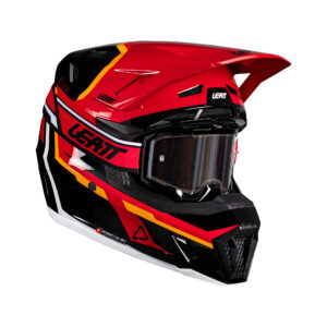 Casco Kit Moto LEATT  7.5 V26 Rojo