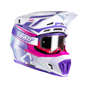 Casco Kit Moto LEATT  7.5 V26 Morado