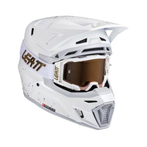 Casco Kit Moto LEATT  8.5 V26 Blanco