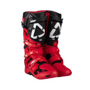 BOTAS MOTO LEATT 5.5  FlexLock Rojo